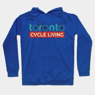 Toronto Cycle Life  (vintage look) Hoodie